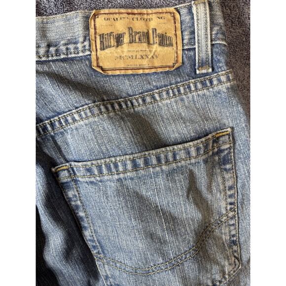 Tommy Hilfiger Freedom Jeans Blue Mens Size 36/30 Denim Cotton Relaxed Fit - Picture 6 of 9